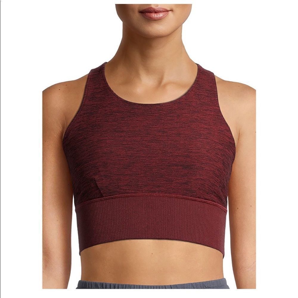 AVIA Women’s Long Line Active Sports Bra Size L - Picture 2 of 7